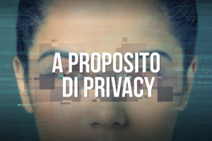 La foto tratta dal video di presentazione del podcast del Garante “A proposito di Privacy”